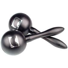 Rhythm Tech Black Fibre Maracas - Small