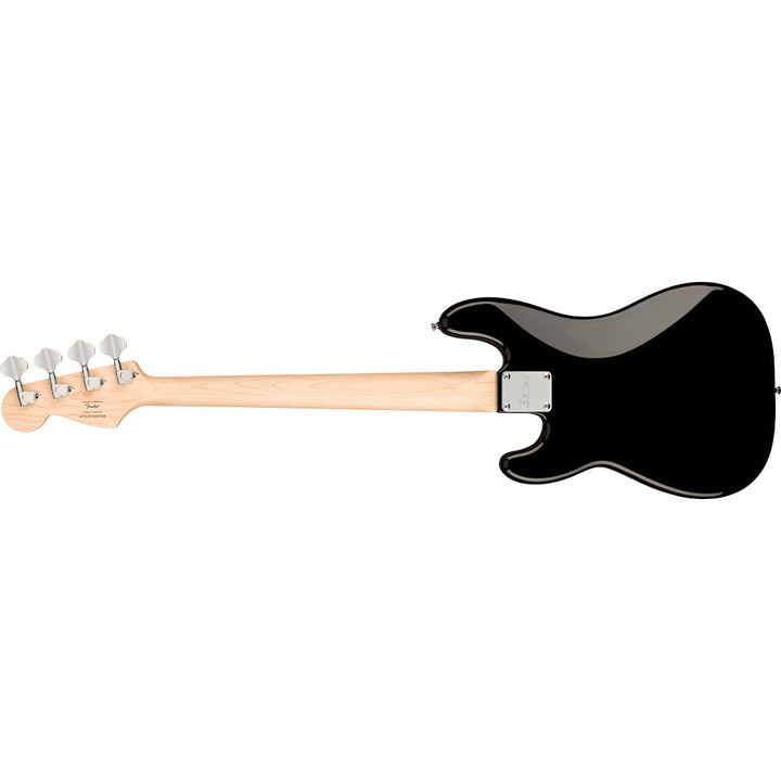 Squier Mini Precision Bass Laurel Fingerboard Electric Bass Guitar - Black
