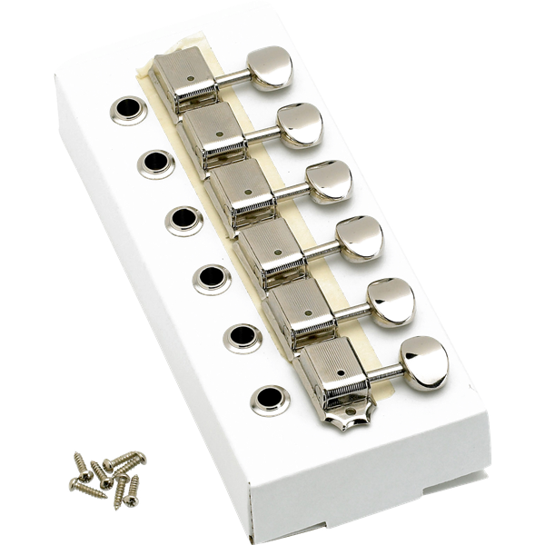 Fender American Vintage Stratocaster / Telecaster Tuning Machines (Left-Hand) - Chrome