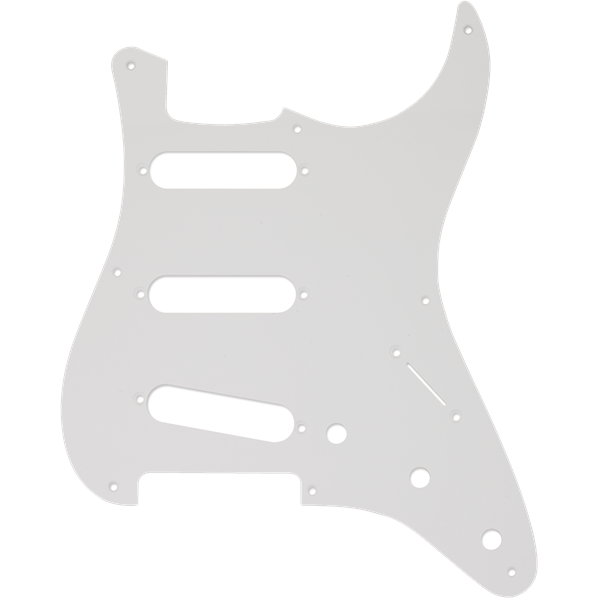 Fender 8-Hole '50s Vintage-Style Stratocaster S/S/S Pickguards - White