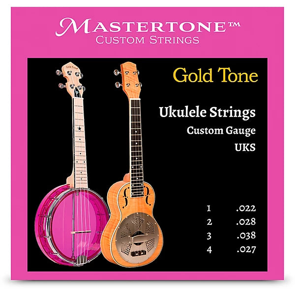 Los Cabos Gt-uks Gold Tone Ukulele Strings (3 Pack)