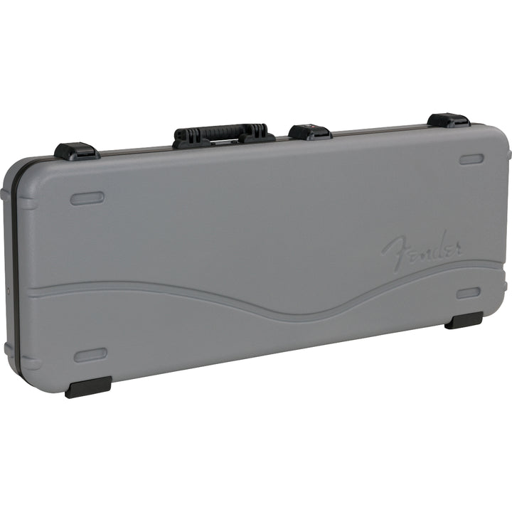 Fender Deluxe Molded Strat/Tele Guitar Case - Silver / Blue