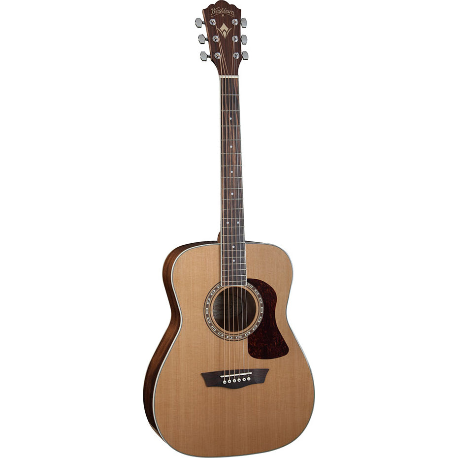 Washburn HF11S-O Heritage Folk ,Solid Cedar Top, Mahogany Back & Sides