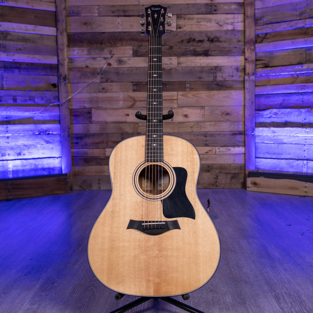Taylor Guitars 317e Sapele Acoustic-Electric Guitar w/ Deluxe Hardshell-Western Floral Case