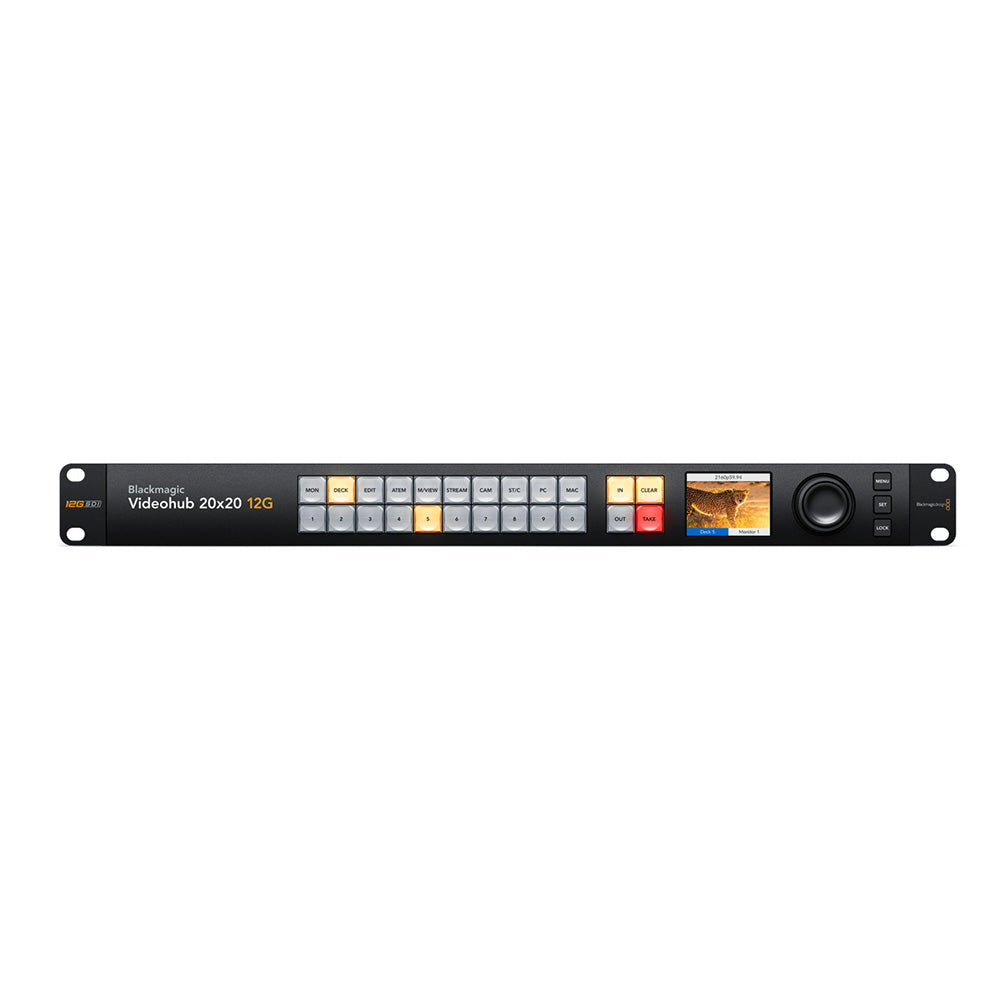 Blackmagic Videohub 20x20 12G