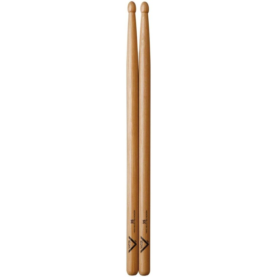Vater VH3SW - Vater American Hickory 3S Wood Tip Drumsticks