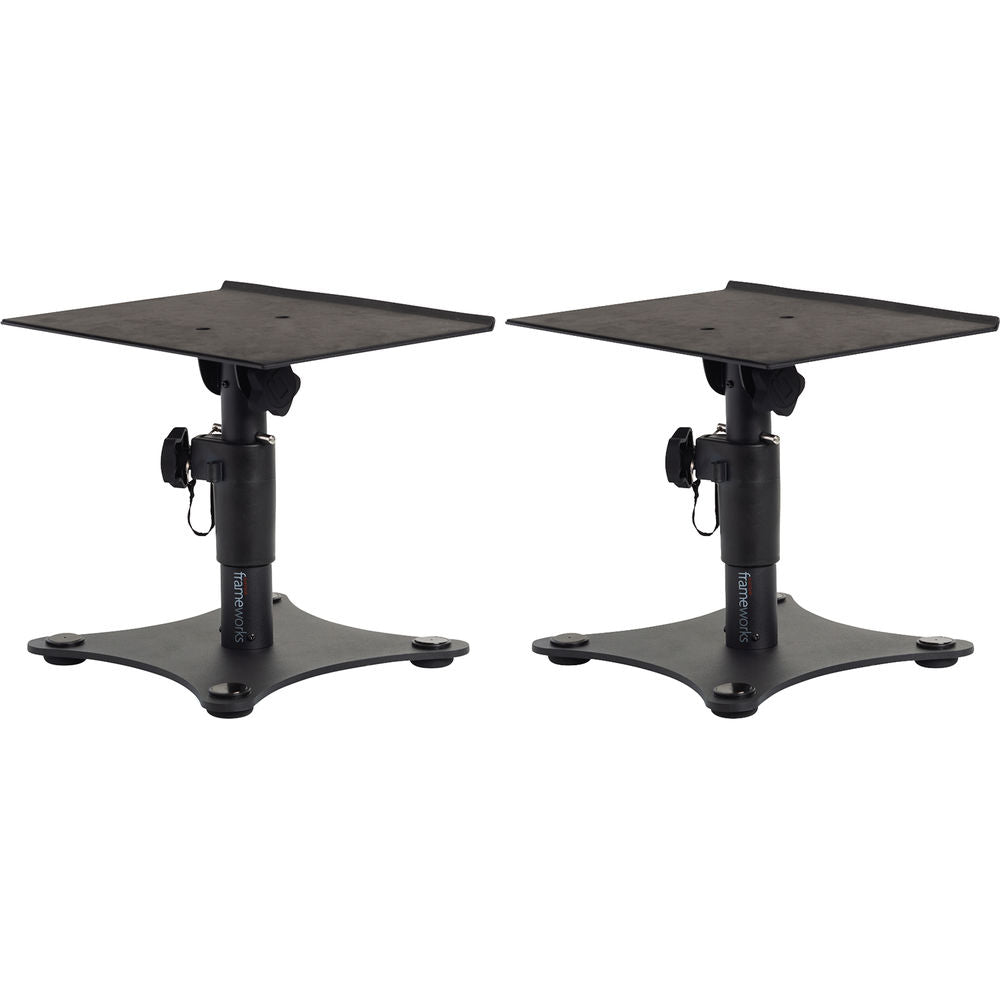 Gator Framework Adjustable Desktop Studio Monitor Stands - Pair