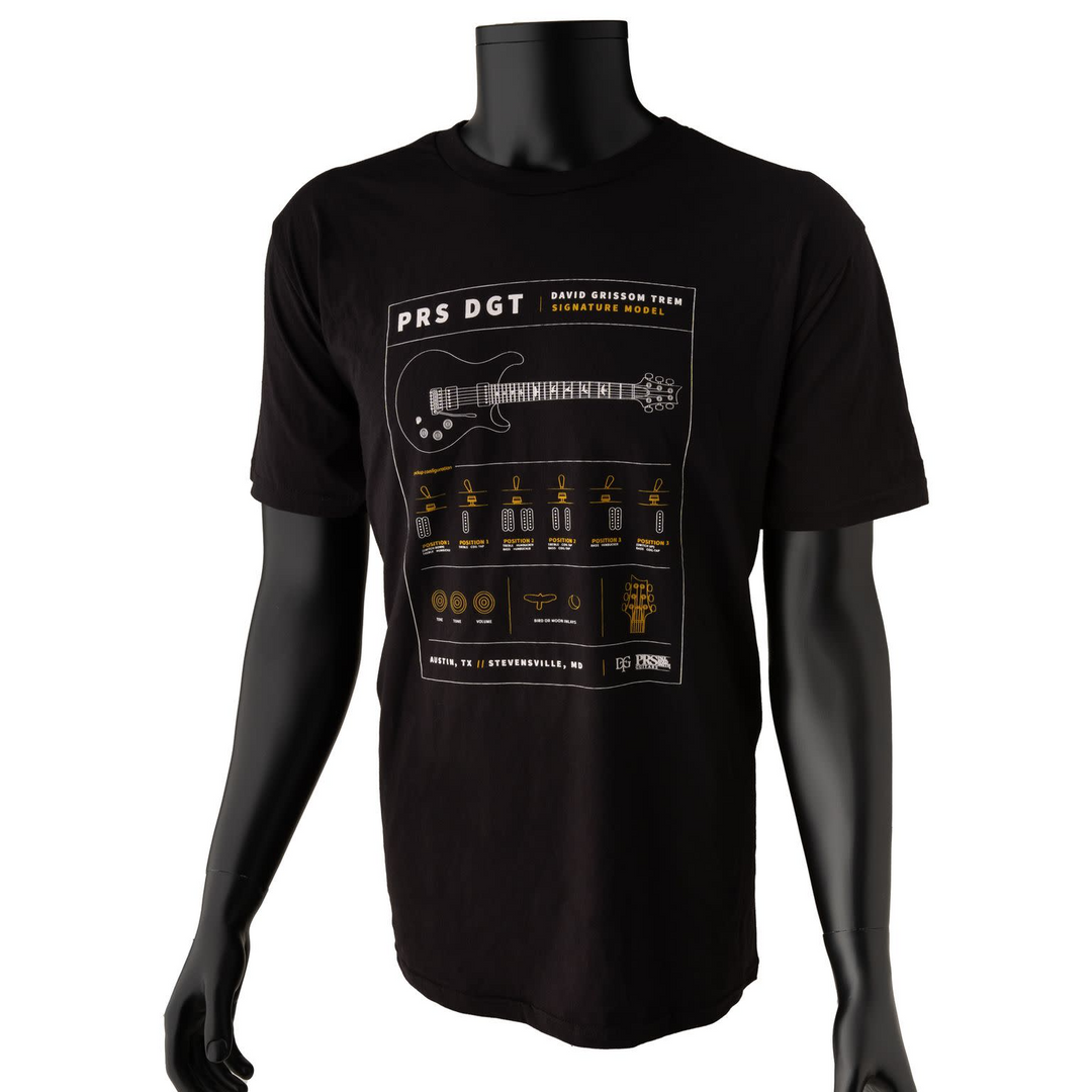 PRS DGT Tee, Black