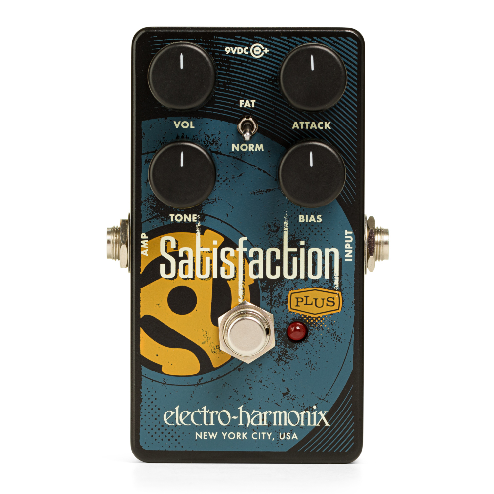 Electro-Harmonix SATISFACTION PLUS Classic Fuzz Tone Pedal