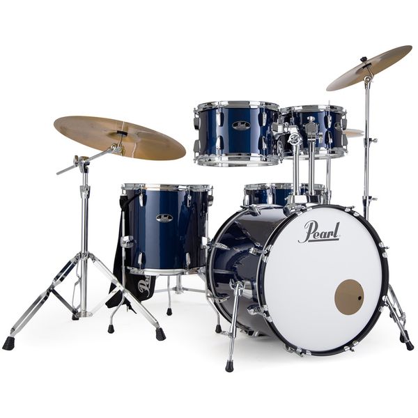 Pearl RSJ465CC31 RoadShow JUNIOR Series 5-Piece Kit W/ Hardware & Cymbals #743 Royal Blue Metallic