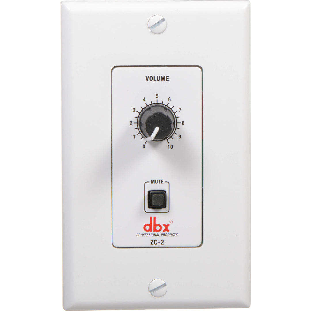 DBX ZC2  Wall-Mounted Zone Controller with Volume and Mute Control