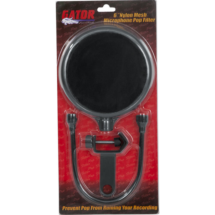 Gator GM-POP FILTER 6” Nylon Microphone Pop Filter