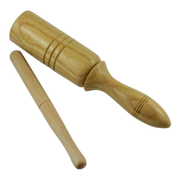Granite Percussion 5.5 In. Wood Tone Block