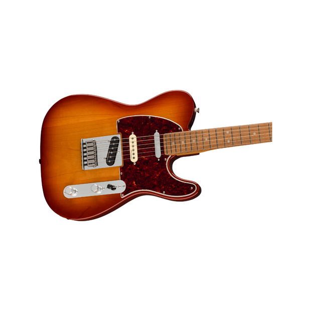 Fender Player Plus Nashville Telecaster 6-String Electric Guitar, Pau Ferro Fingerboard (Sienna Sunburst)