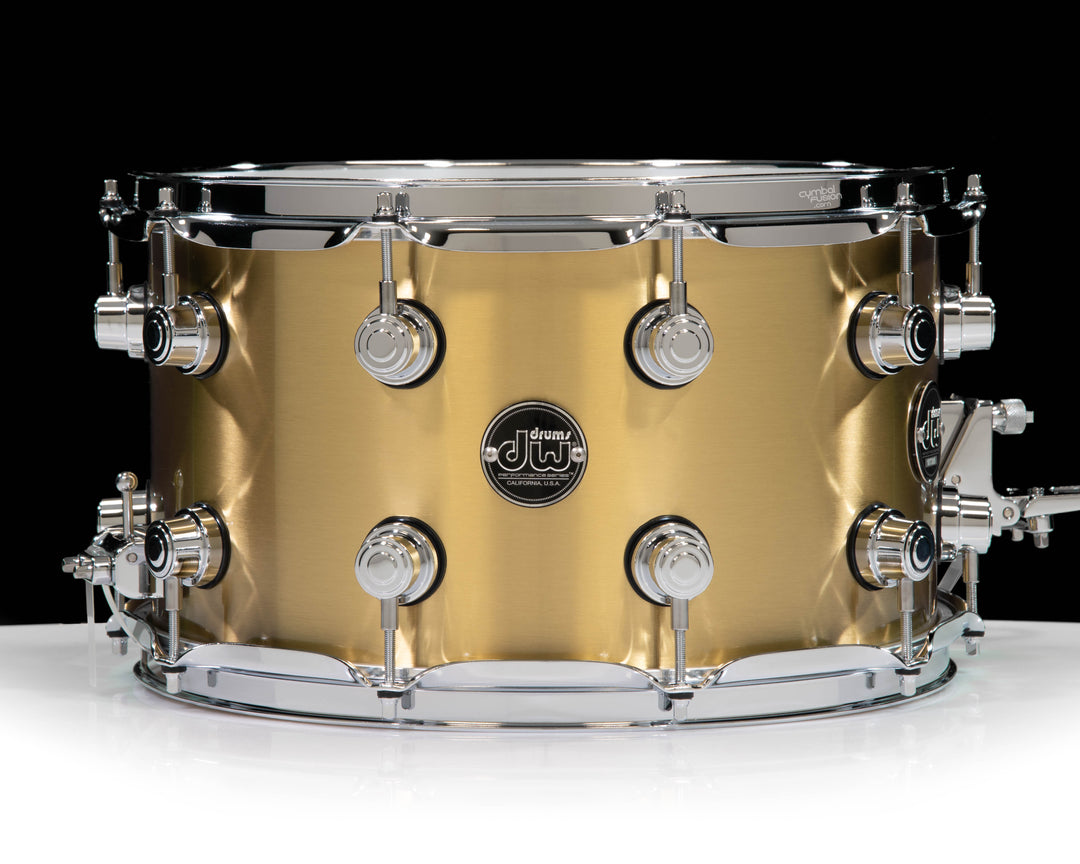 Dw Drpm0814ssbp 8x14 Thin Brass Snare