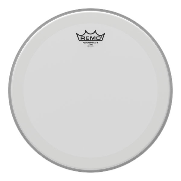 Remo PX-0114-C2 - 14''Batt,Powerstr X,Coat,Clr Dt Clear Dot On Top
