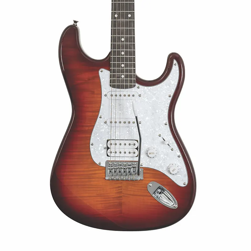 Washburn Sonamaster Deluxe Flame Maple Top (Sunburst)