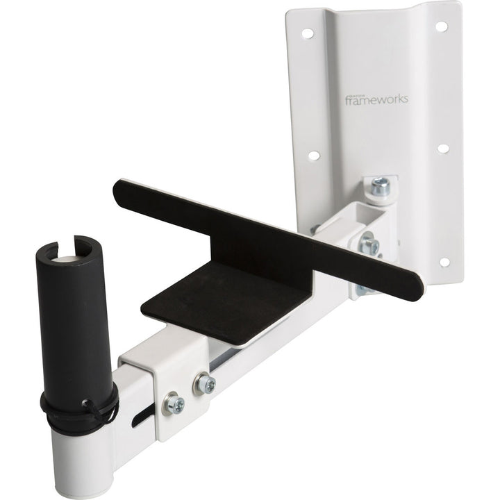 Gator Frameworks Speaker Wall Mount Bracket (Pair) - White