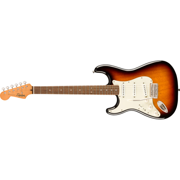 Squier Sonic Classic Vibe '60s Stratocaster® Left-Handed, Laurel Fingerboard, 3-Color Sunburst