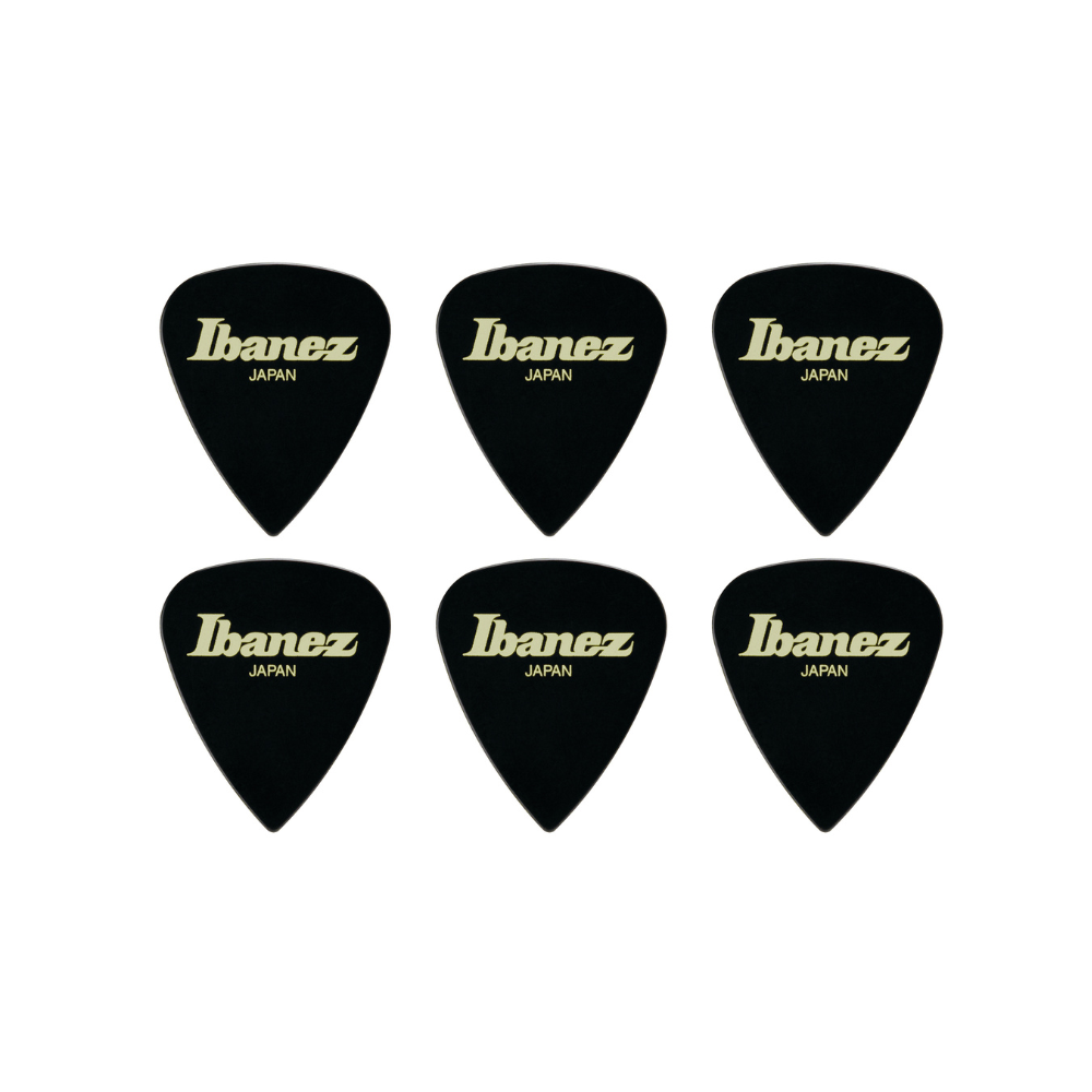 Ibanez P1000ICHIBK Ultem, Heavy (1.0mm), Black x 6pcs
