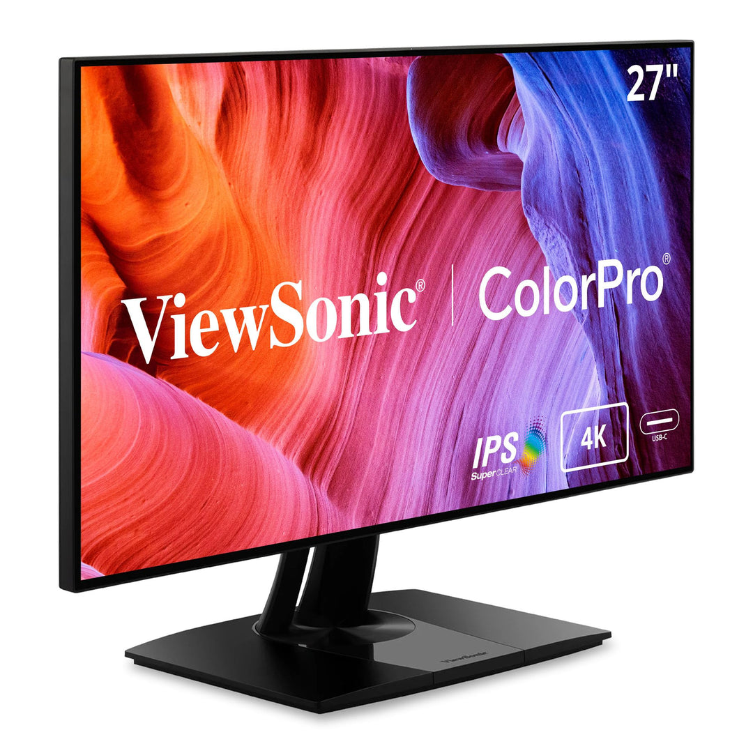 Viewsonic Vp2768a-4k 27 Colorpro Ips Monitor 4k Uhd Usb-c