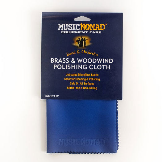 MusicNomad MN730 Cloth for Brass/Woodwind Untreated Microfiber