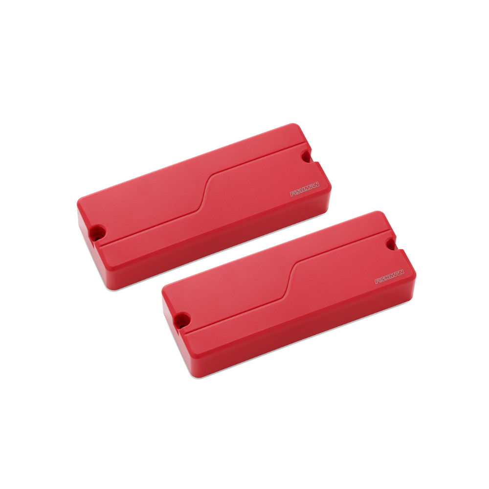 Fishman Fluence PRF-M38-SD2 Modern 3 Humbucker 8ST Set - Red Plastic