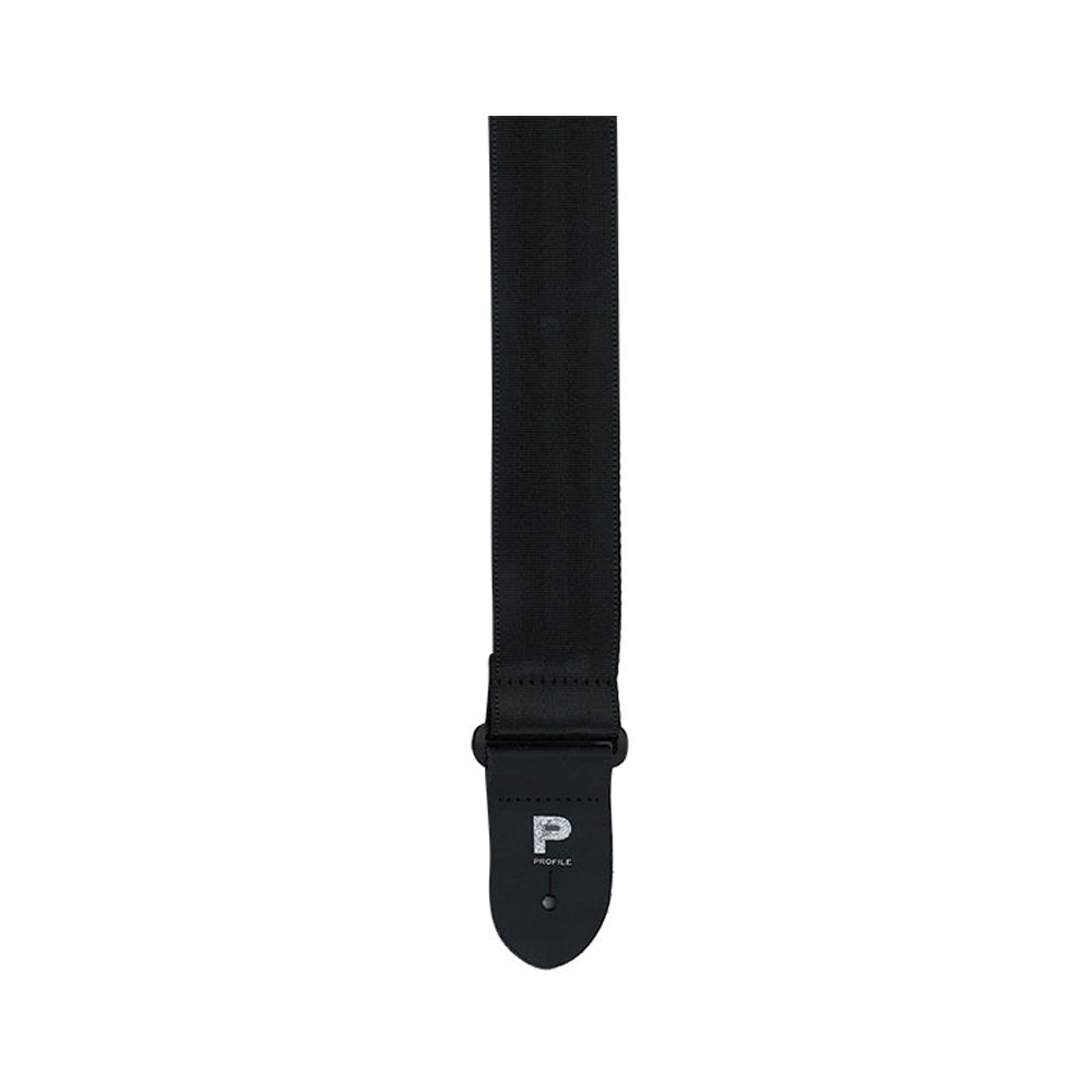 Profile PGS300-BK - 2'' BLK Seatbelt Guitar Strap W Made in Canada