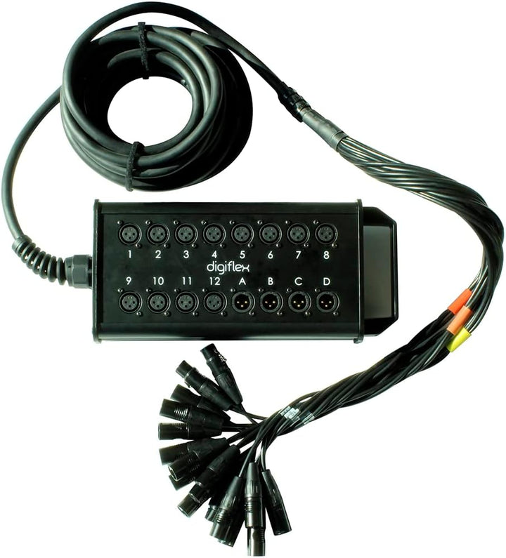 Digiflex Sib40-10x-vmr (12 Ru 40 X 10 Snake Box with Veam Connector)