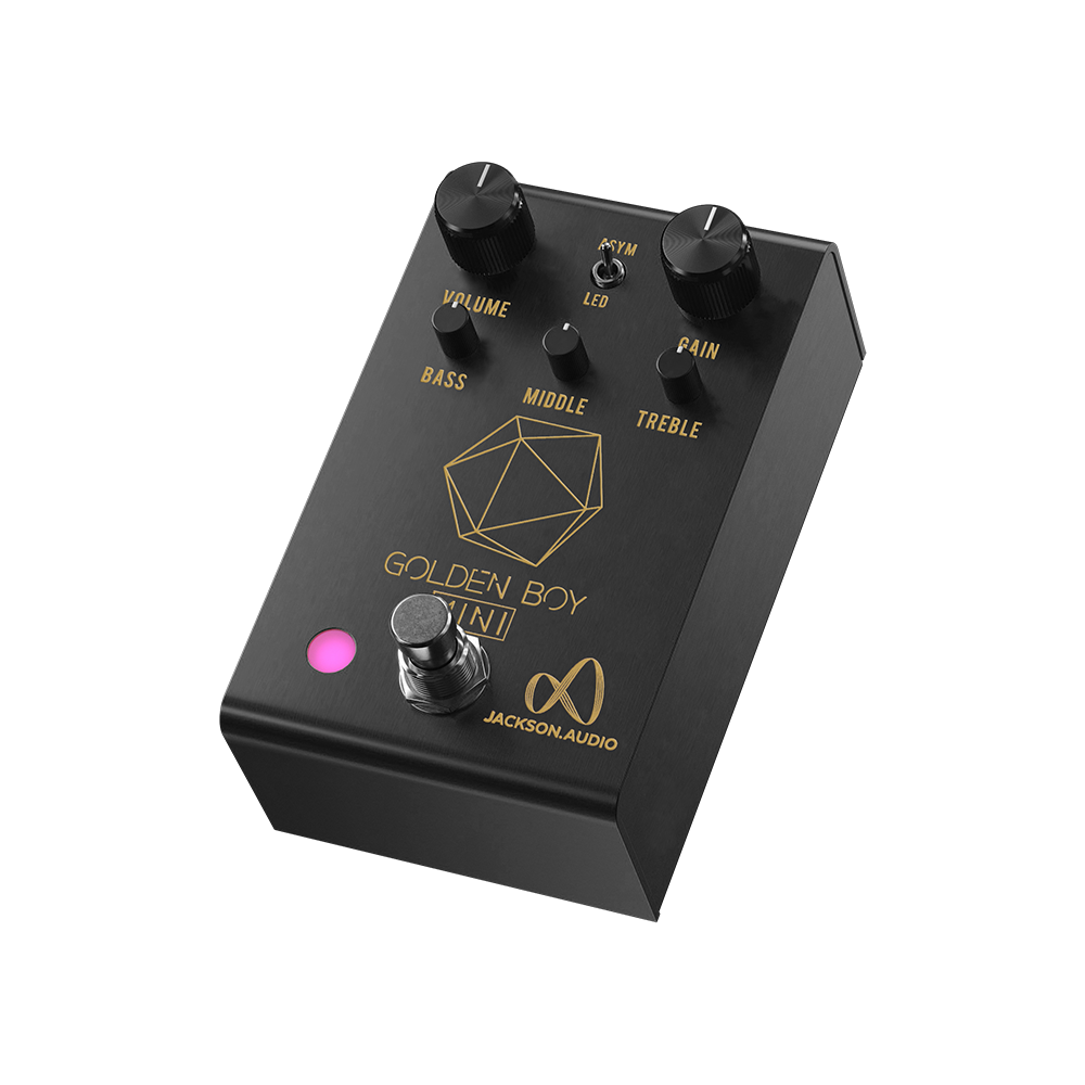 Jackson Audio GOLDEN BOY MINI Overdrive Pedal - Black