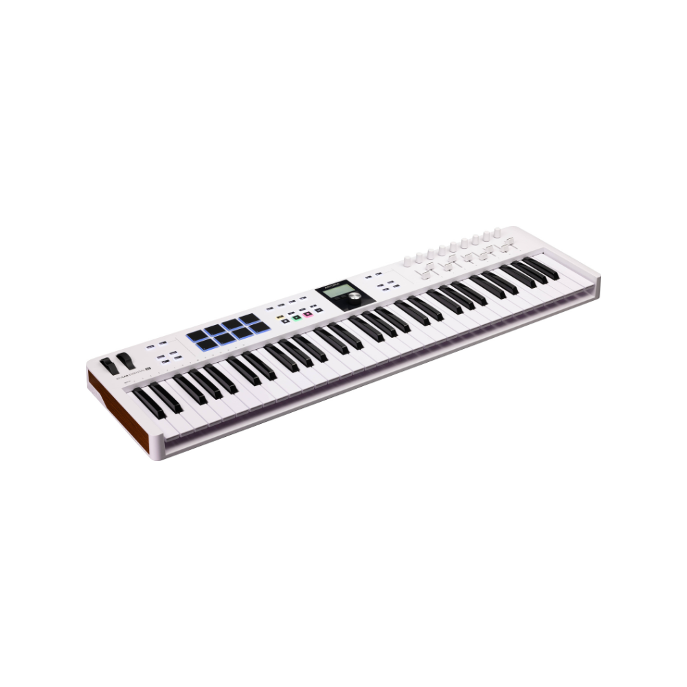 Arturia Keylab Essential 61 MK3 Universal MIDI Controller - White