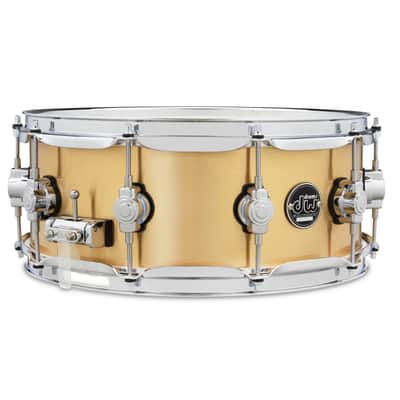 Dw Drpm5514ssbp 5.5x14 Thin Brass Snare