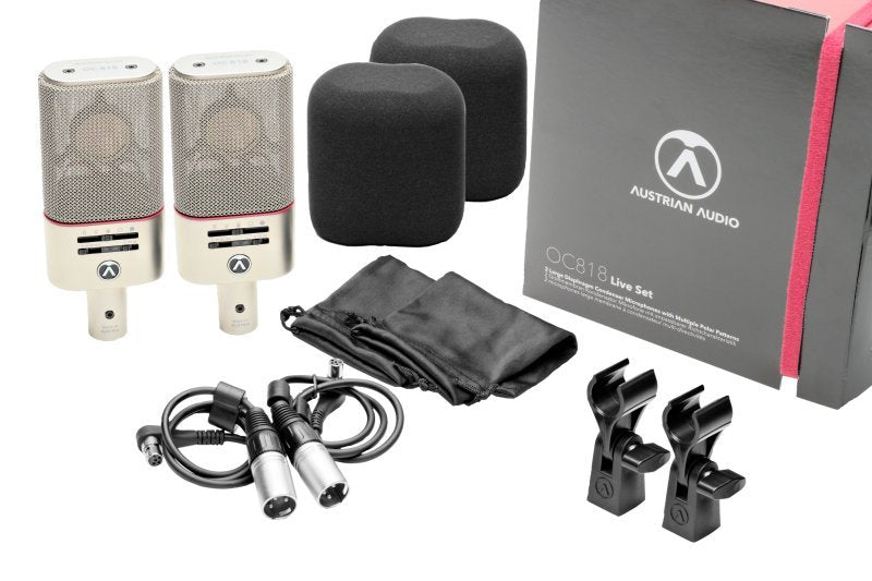 Austrian Audio OC818 Dual Set Plus Studio Microphone