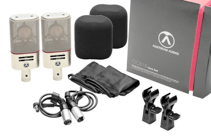 Austrian Audio OC818 Dual Set Plus Studio Microphone