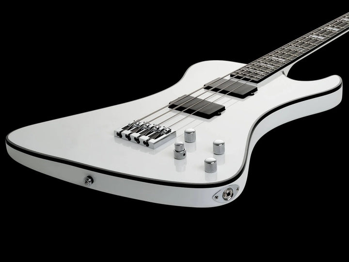 Hagstrom Nekr5-wht Nekromant Electric Bass - White Gloss