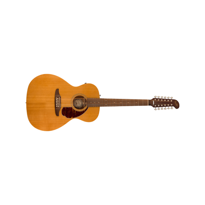 Fender California Series Villager™ 12-String Walnut Fingerboard Tortoiseshell Pickguard  - Aged Natural