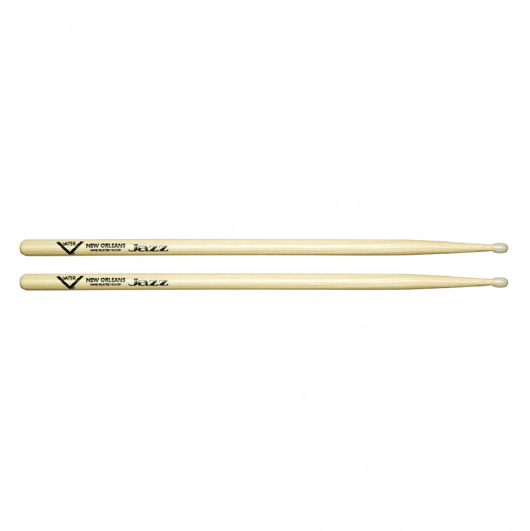 Vater VHNOJN - Vater American Hickory New Orleans Jazz Nylon Tip Drumsticks