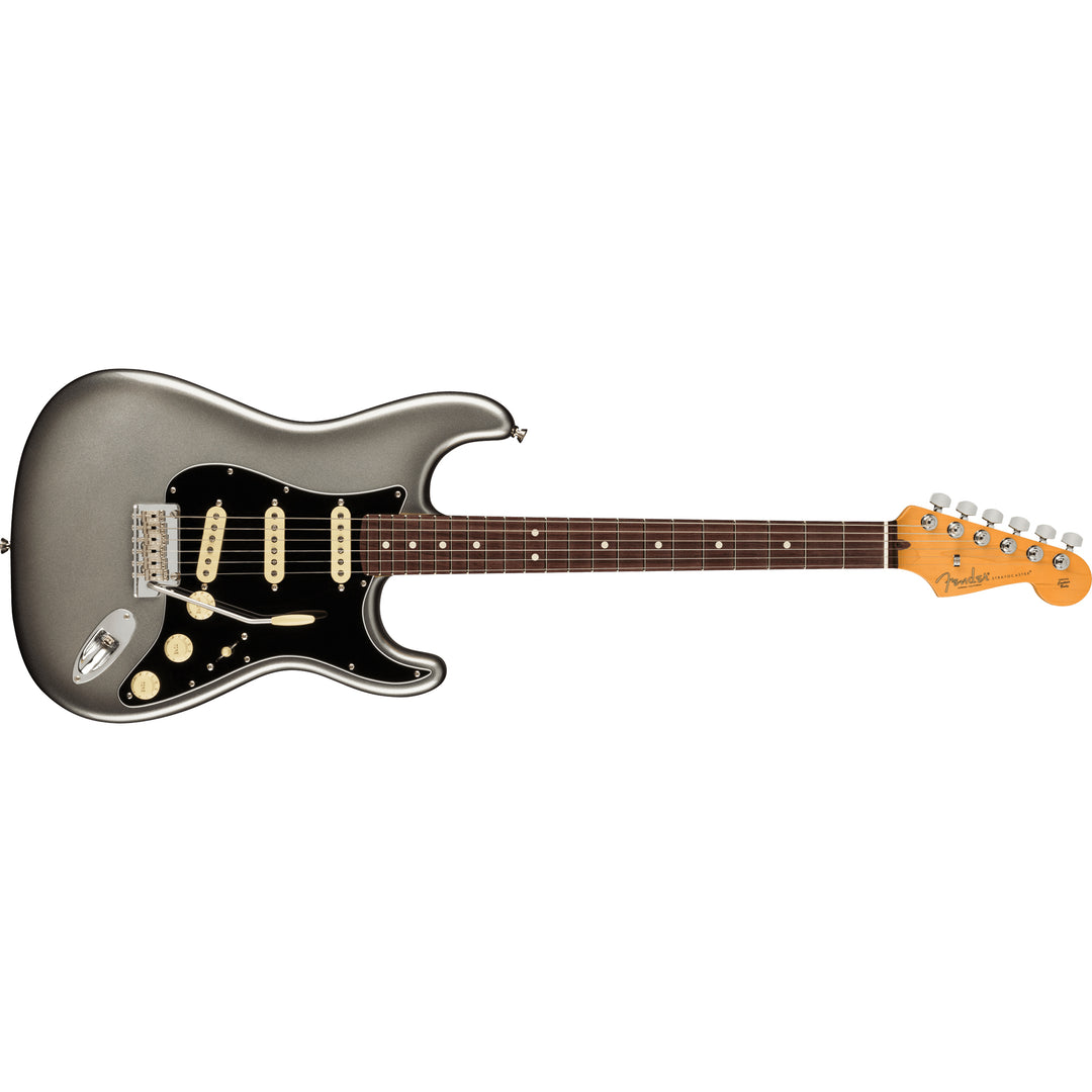 Fender American Professional II Stratocaster Rosewood Fingerboard (Mercury) Electric Guitar