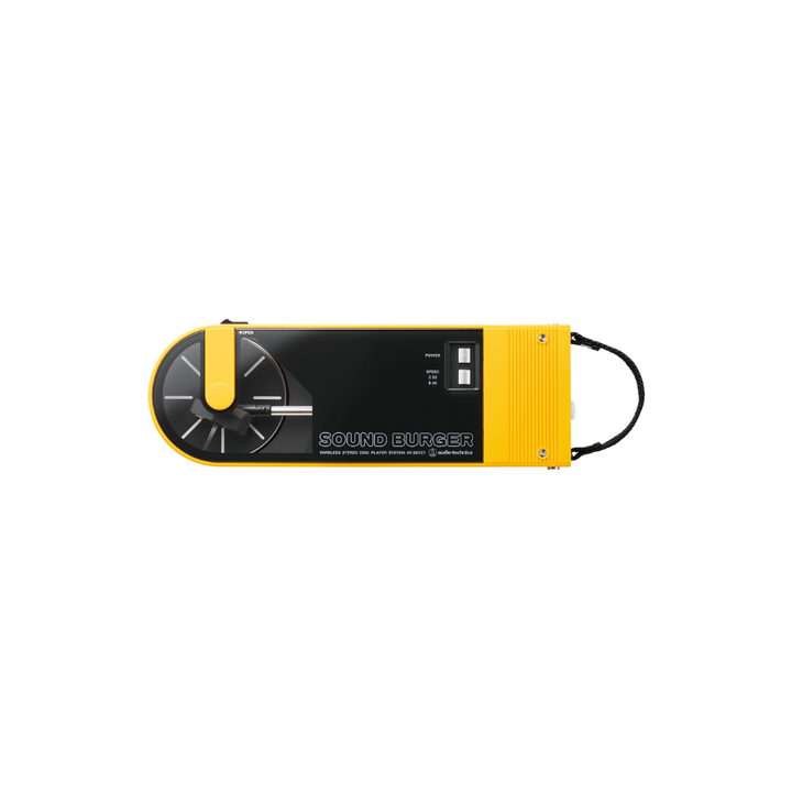 Audio-Technica Sound Burger Compact Portable Turntable - Yellow