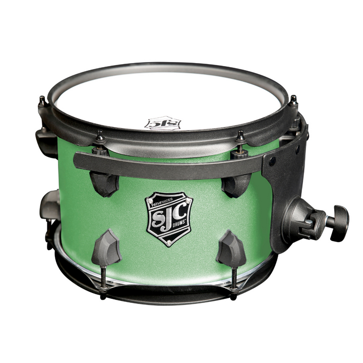 SJC Drums PFK322FBCMWBJ Pathfinder 3pc Kit (8x12,14x16,18x22) - Cosmic Mint, Black HW