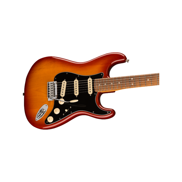 Fender Player Plus Stratocaster 6-String Electric Guitar, Pau Ferro Fingerboard (Sienna Sunburst)