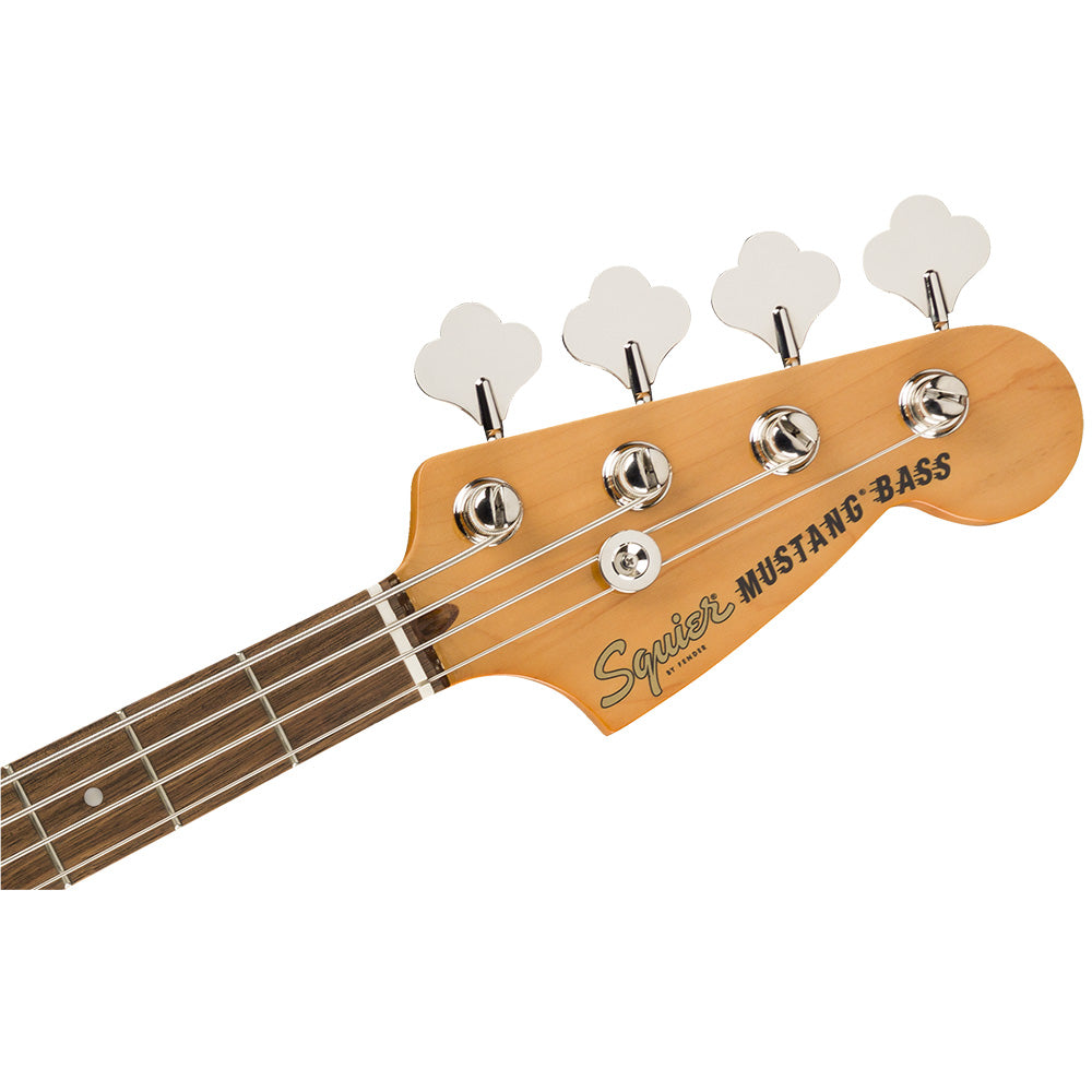 Squier Classic Vibe '60s Mustang Bass Laurel Fingerboard Electric Bass Guitar - Olympic White