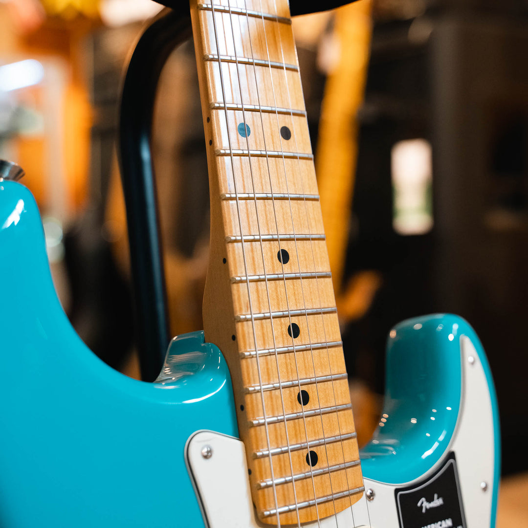 Fender American Professional II Stratocaster Maple Fingerboard (Miami Blue) Electric Guitar