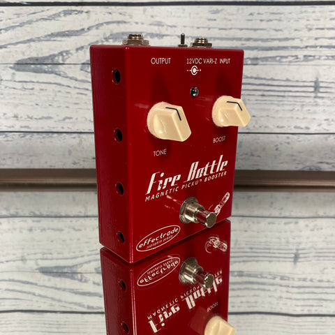 Effectrode - Fire Battle  Anlaog Tube Boost  w/12V -PS & Manual - Used