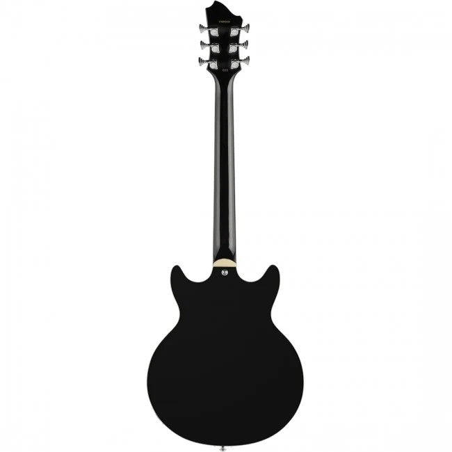 Hagstrom Alv-blk Alvar Electric Guitar - Black Gloss