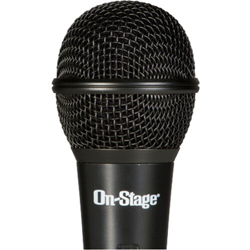 On-Stage AS400V2 Handheld Hypercardioid Dynamic Vocal Microphone w/ Switch and XLR Cable