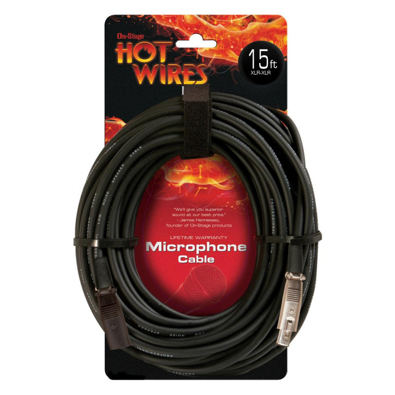 On-Stage MC12 Microphone Cable XLR-XLR