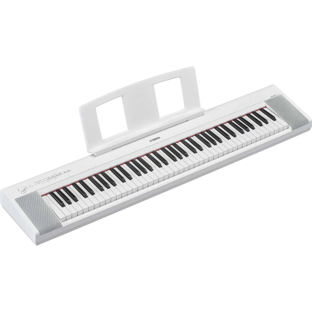 Yamaha NP35 WH 76-note box type keyboard GST (Graded Soft Touch) - White