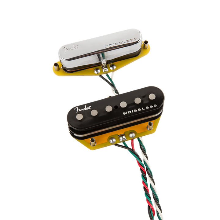 Fender Gen 4 Noiseless™ Telecaster® Pickup Set (2) - Chrome