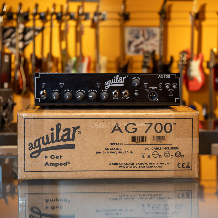 Aguilar AG-700  Bass Amp Head w/ Factory Box & User Guide - Used